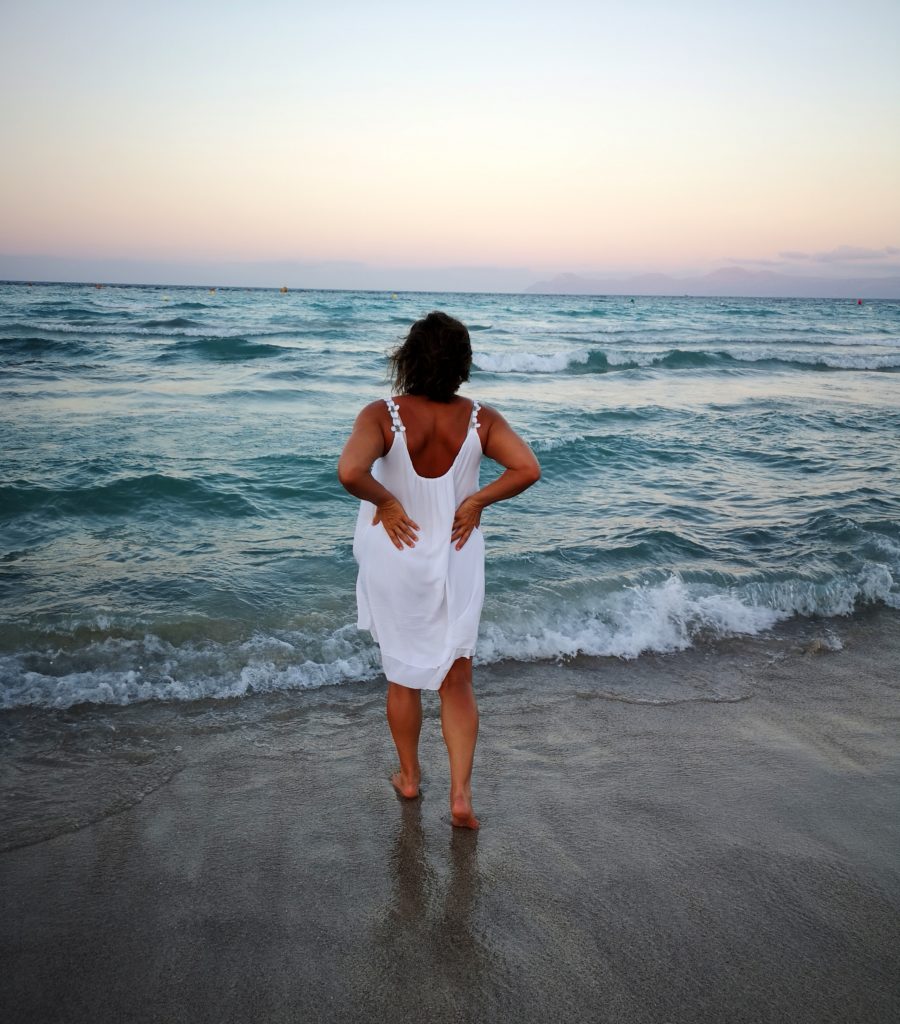 Sabine Britz am Meer - integrale Coachin